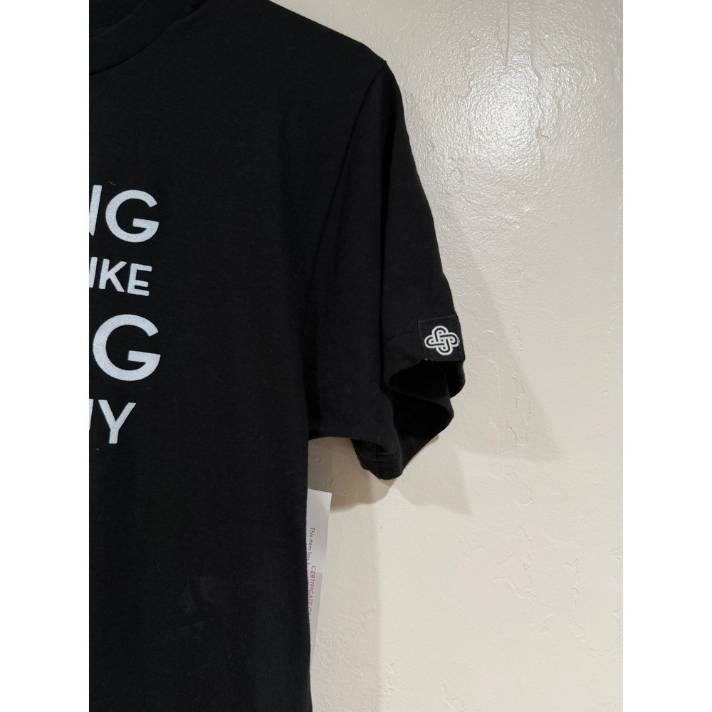Fashionphile Nothing Haunts Me Like The Bag I Didn't Buy Graphic T-Shirt Black S — image 5 of 6